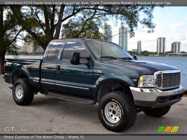 1999 Ford F350 Super Duty Lariat SuperCab 4x4 in Dark Tourmaline Metallic