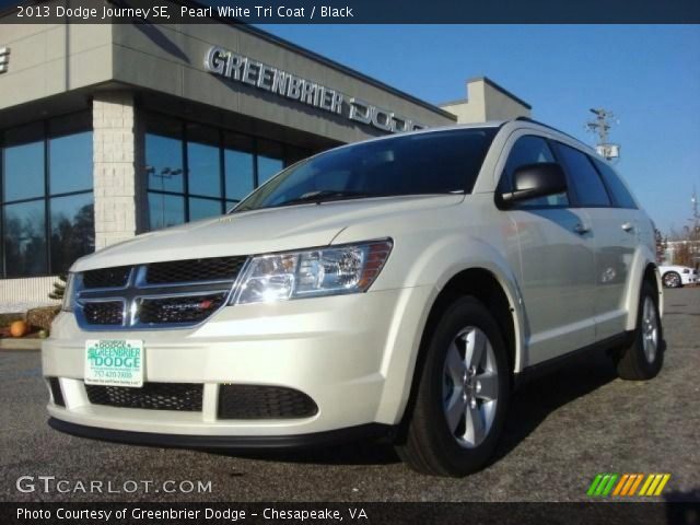 2013 Dodge Journey SE in Pearl White Tri Coat