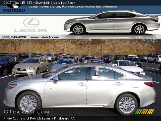 2013 Lexus ES 350 in Silver Lining Metallic