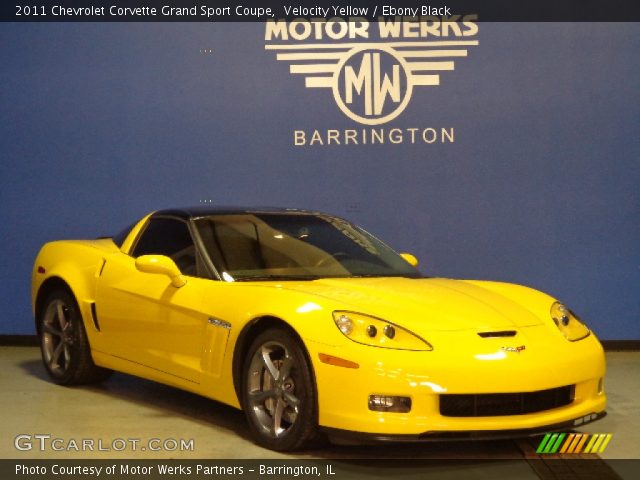 2011 Chevrolet Corvette Grand Sport Coupe in Velocity Yellow