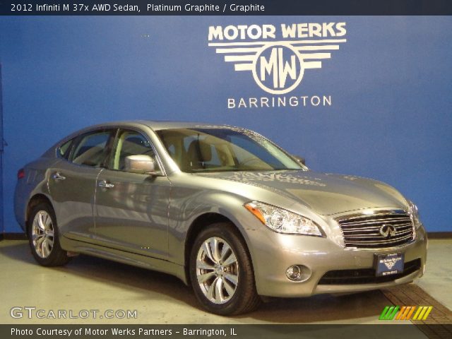 2012 Infiniti M 37x AWD Sedan in Platinum Graphite