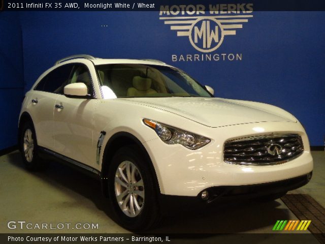 2011 Infiniti FX 35 AWD in Moonlight White