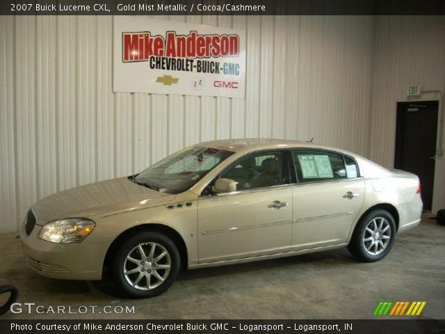 2007 Buick Lucerne CXL in Gold Mist Metallic