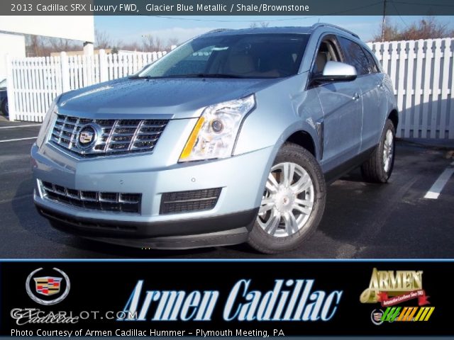 2013 Cadillac SRX Luxury FWD in Glacier Blue Metallic