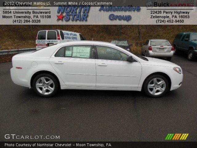 2012 Chevrolet Malibu LS in Summit White