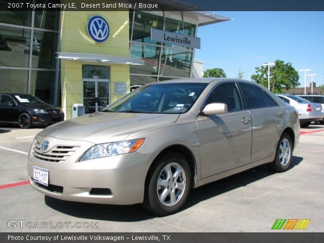 2007 Toyota Camry LE in Desert Sand Mica