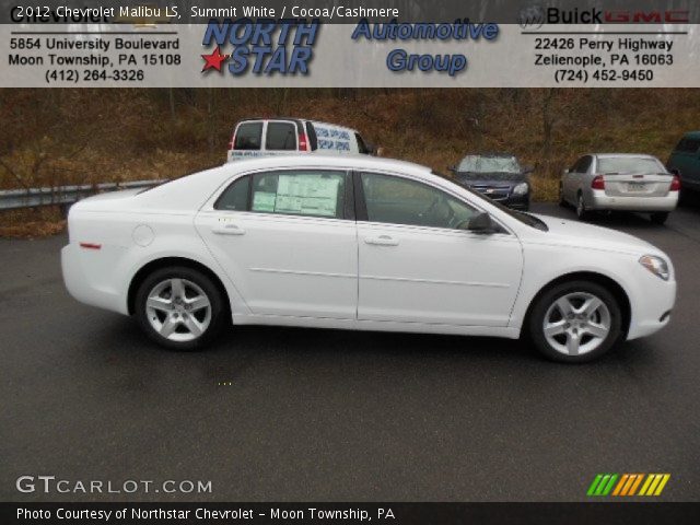2012 Chevrolet Malibu LS in Summit White