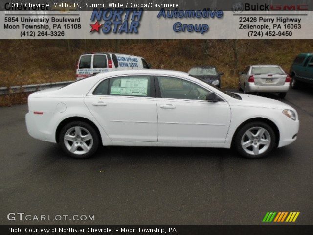 2012 Chevrolet Malibu LS in Summit White