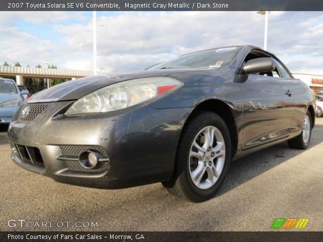 2007 Toyota Solara SE V6 Convertible in Magnetic Gray Metallic