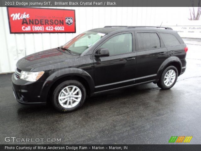 2013 Dodge Journey SXT in Brilliant Black Crystal Pearl