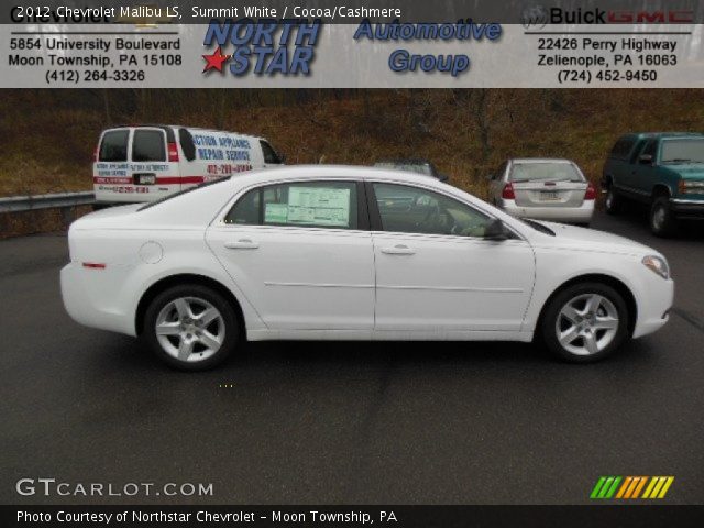 2012 Chevrolet Malibu LS in Summit White