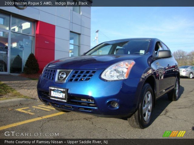 2009 Nissan Rogue S AWD in Indigo Blue