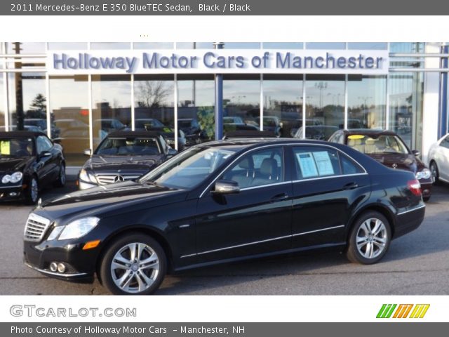 2011 Mercedes-Benz E 350 BlueTEC Sedan in Black