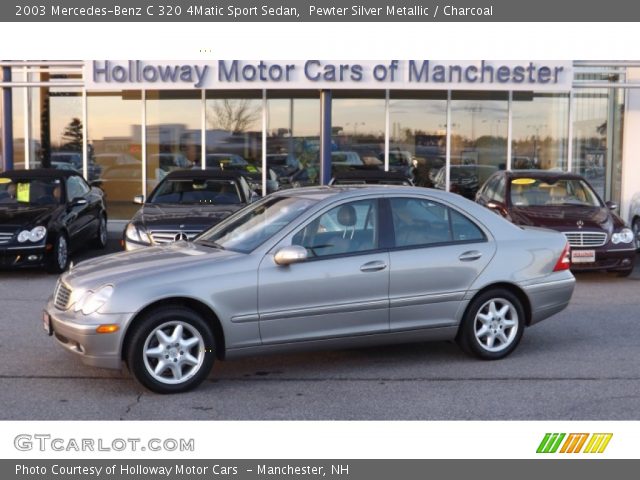 2003 Mercedes-Benz C 320 4Matic Sport Sedan in Pewter Silver Metallic