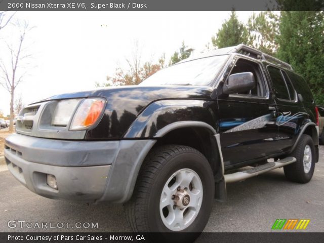 2000 Nissan Xterra XE V6 in Super Black