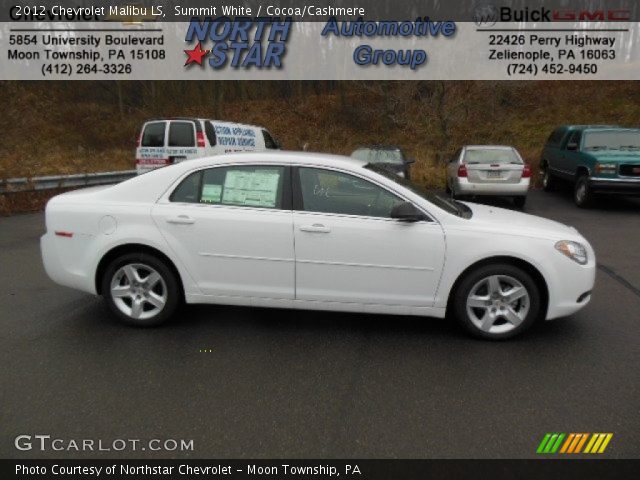 2012 Chevrolet Malibu LS in Summit White