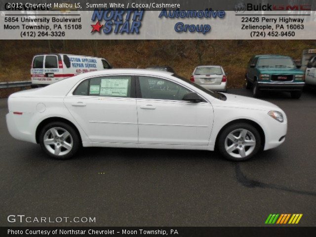 2012 Chevrolet Malibu LS in Summit White