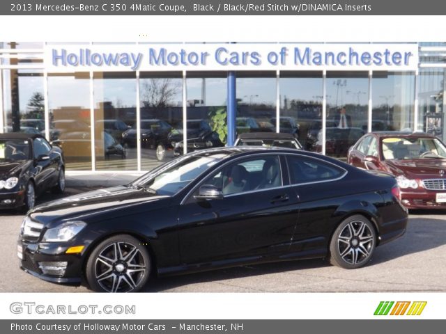 2013 Mercedes-Benz C 350 4Matic Coupe in Black