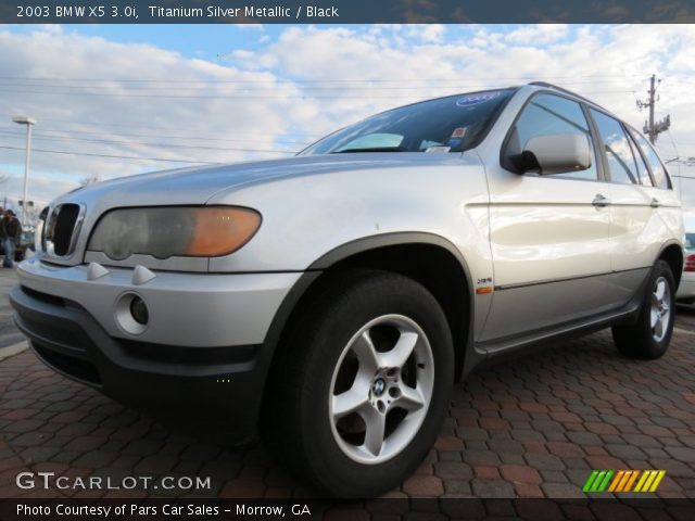 2003 BMW X5 3.0i in Titanium Silver Metallic