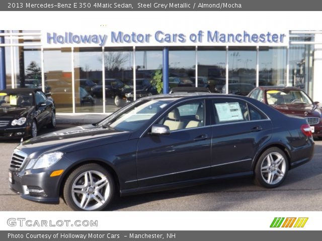 2013 Mercedes-Benz E 350 4Matic Sedan in Steel Grey Metallic