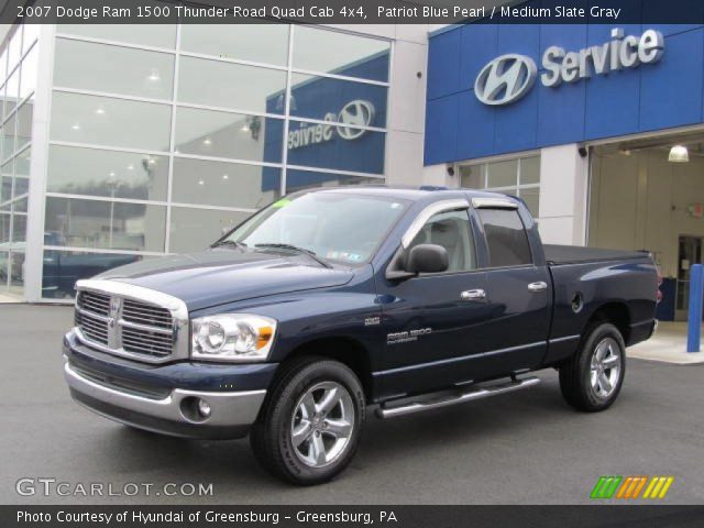 2007 Dodge Ram 1500 Thunder Road Quad Cab 4x4 in Patriot Blue Pearl