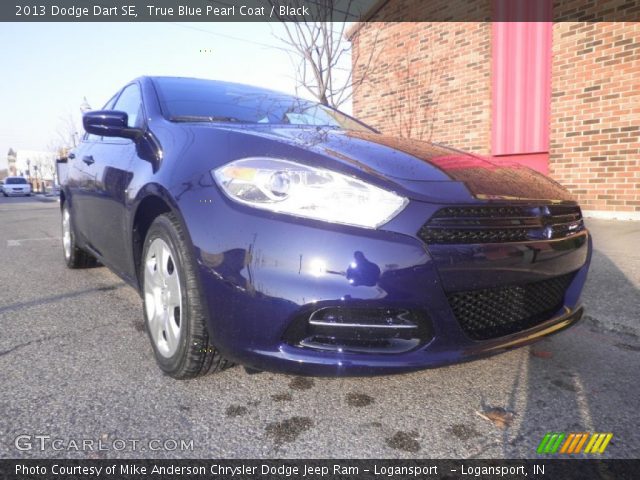 2013 Dodge Dart SE in True Blue Pearl Coat