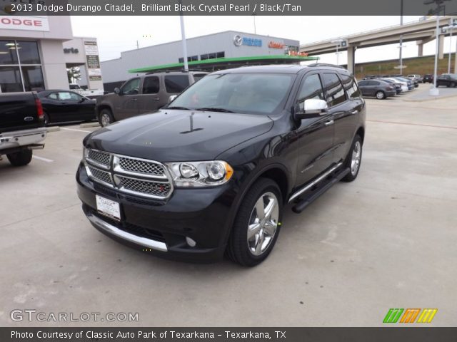 2013 Dodge Durango Citadel in Brilliant Black Crystal Pearl