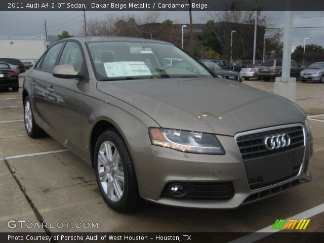 2011 Audi A4 2.0T Sedan in Dakar Beige Metallic