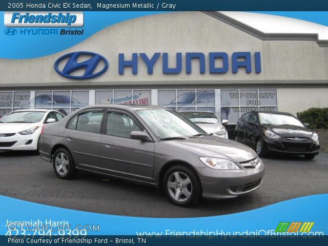 2005 Honda Civic EX Sedan in Magnesium Metallic
