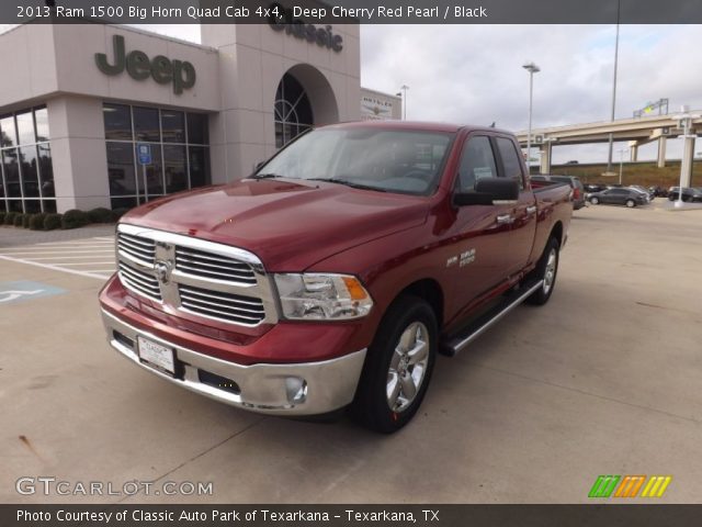 2013 Ram 1500 Big Horn Quad Cab 4x4 in Deep Cherry Red Pearl