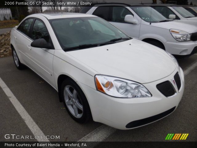 2006 Pontiac G6 GT Sedan in Ivory White