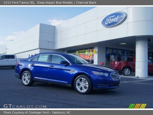2013 Ford Taurus SEL in Deep Impact Blue Metallic