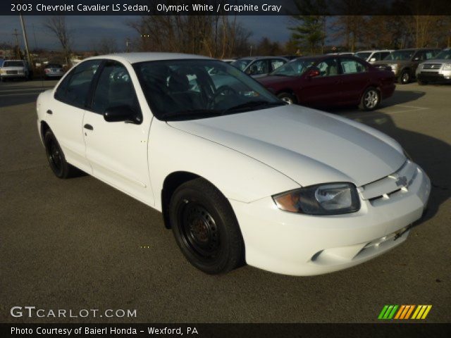 2003 Chevrolet Cavalier LS Sedan in Olympic White