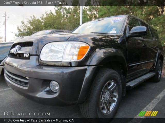 2007 Toyota Sequoia SR5 in Black
