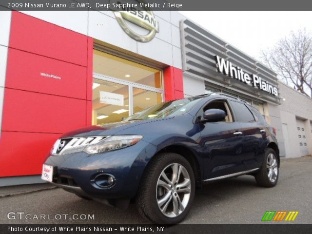 2009 Nissan Murano LE AWD in Deep Sapphire Metallic