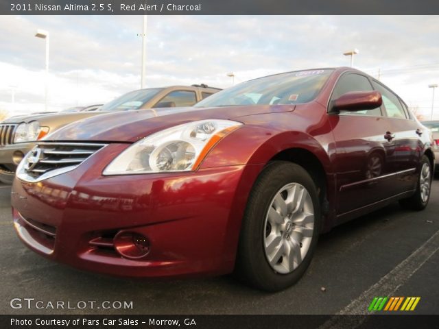 2011 Nissan Altima 2.5 S in Red Alert