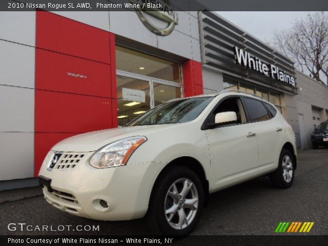 2010 Nissan Rogue SL AWD in Phantom White