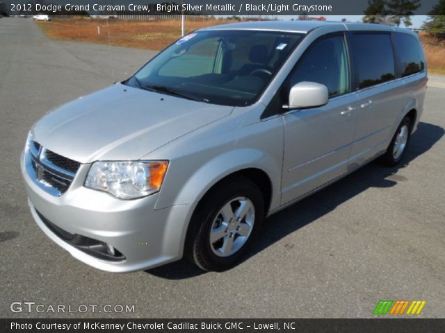 2012 Dodge Grand Caravan Crew in Bright Silver Metallic