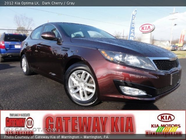 2012 Kia Optima LX in Dark Cherry