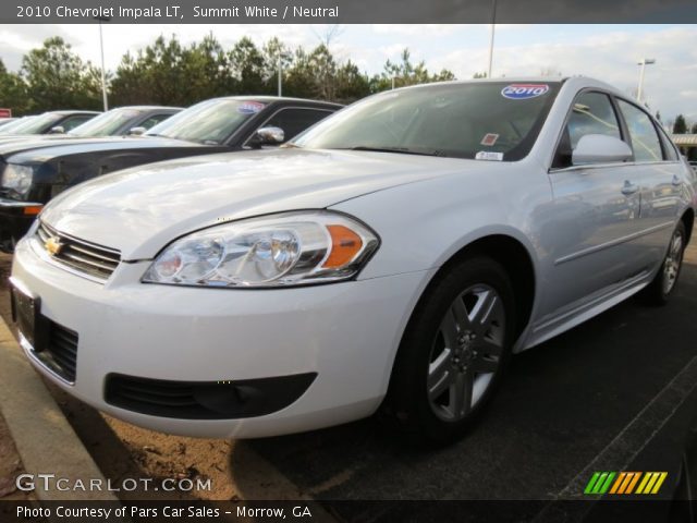 2010 Chevrolet Impala LT in Summit White