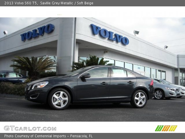 2013 Volvo S60 T5 in Saville Grey Metallic