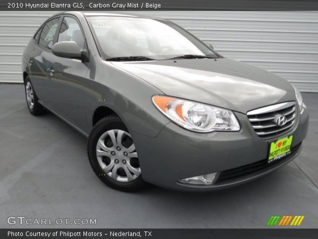 2010 Hyundai Elantra GLS in Carbon Gray Mist