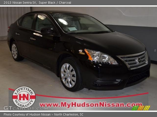 2013 Nissan Sentra SV in Super Black