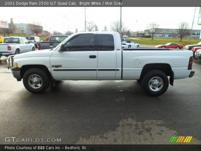 2001 Dodge Ram 2500 SLT Quad Cab in Bright White