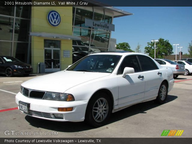2001 Mitsubishi Diamante LS in Vail White