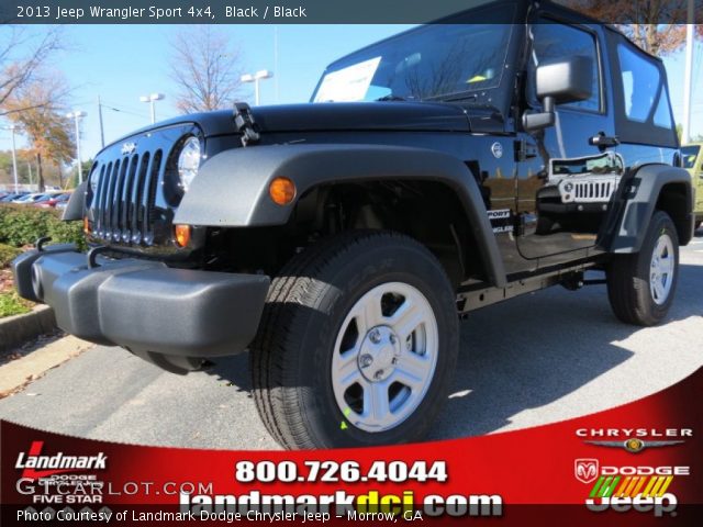 2013 Jeep Wrangler Sport 4x4 in Black