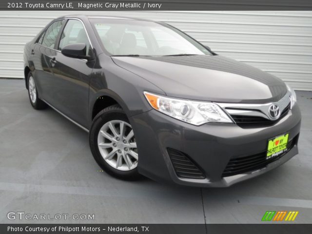 2012 Toyota Camry LE in Magnetic Gray Metallic