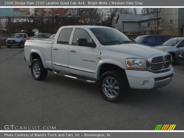 2006 Dodge Ram 2500 Laramie Quad Cab 4x4 in Bright White