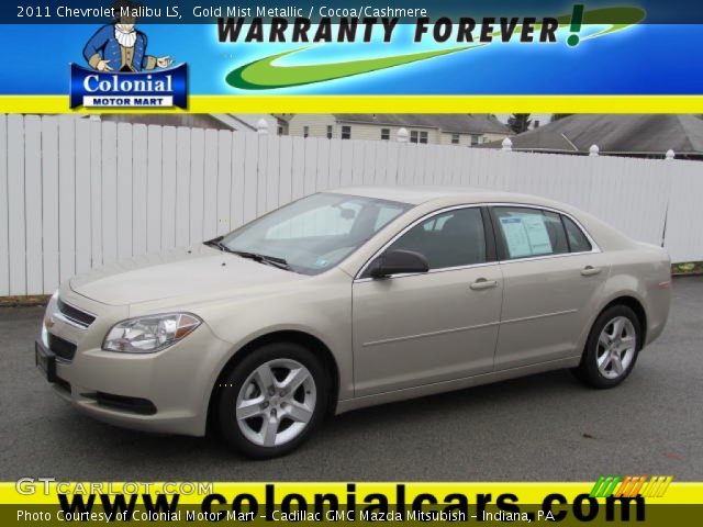 2011 Chevrolet Malibu LS in Gold Mist Metallic