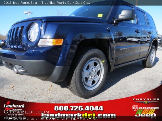 2013 Jeep Patriot Sport in True Blue Pearl
